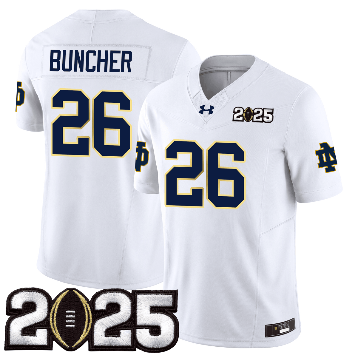 Notre Dame Fighting Irish 24/25 Jersey - CFP Final Patch