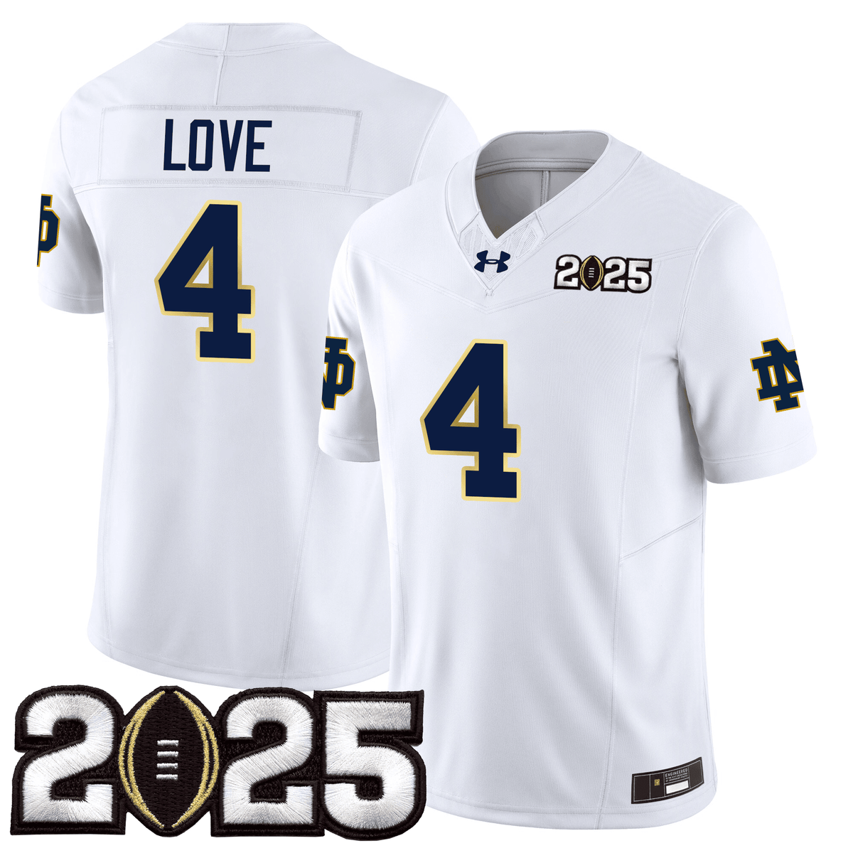 Notre Dame Fighting Irish 24/25 Jersey - CFP Final Patch