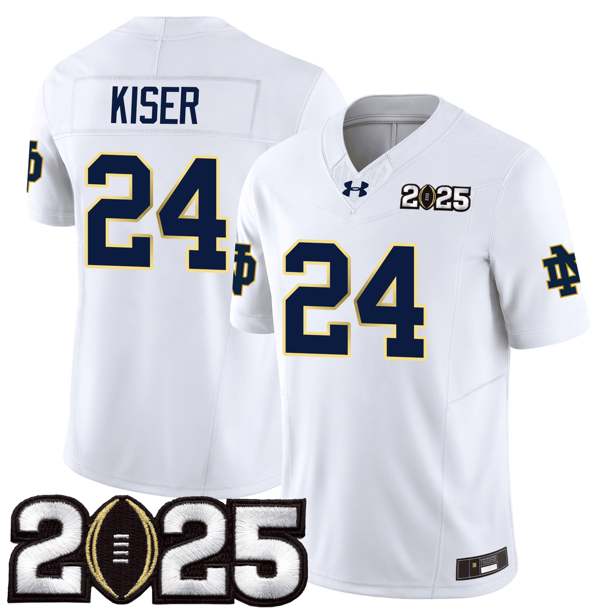 Notre Dame Fighting Irish 24/25 Jersey - CFP Final Patch
