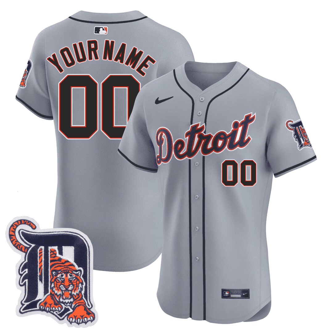 Detroit Tigers Custom Jersey Stitched