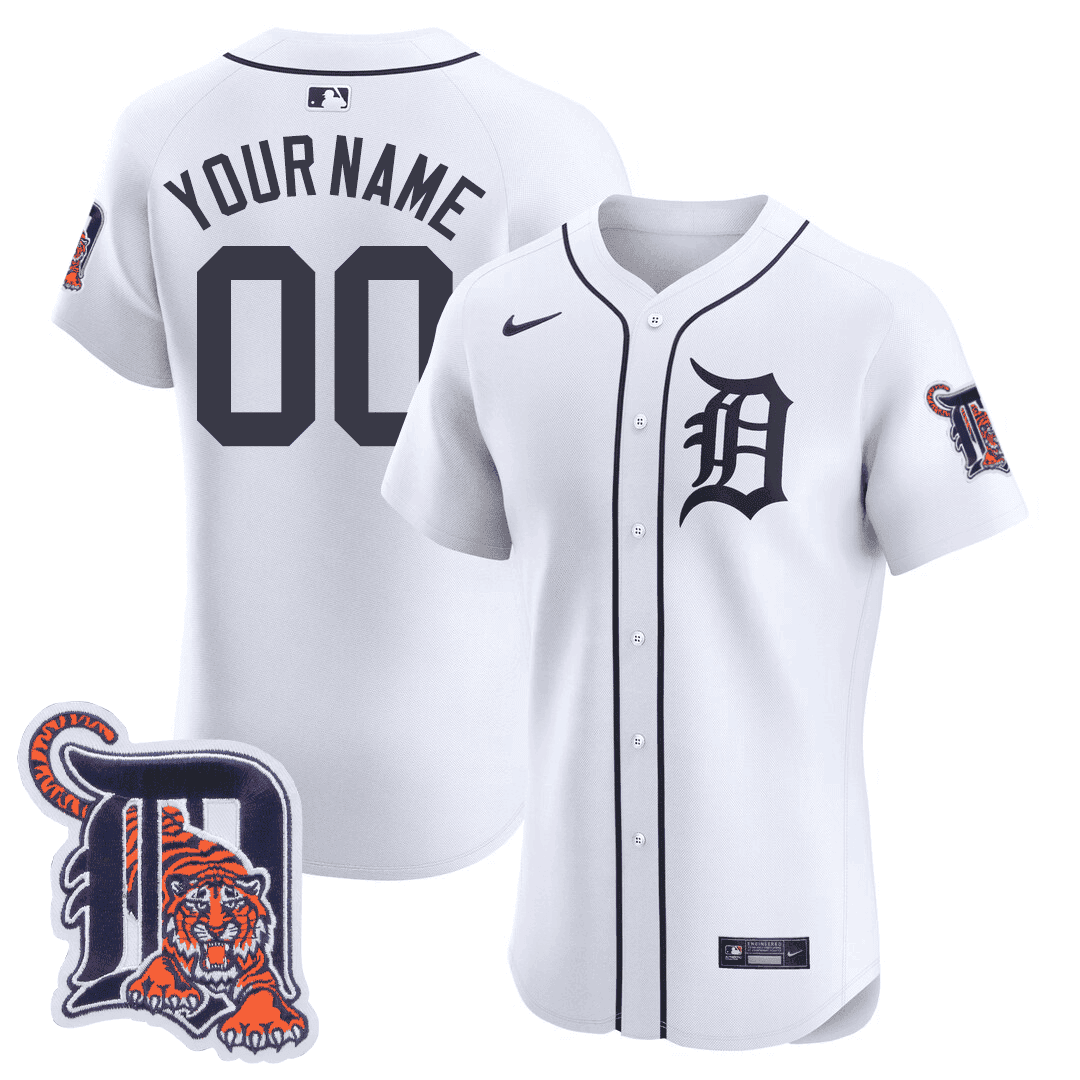 Detroit Tigers Custom Jersey Stitched