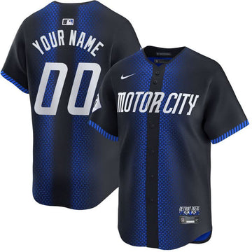 Detroit Tigers City Connect Custom Jersey - Stitched