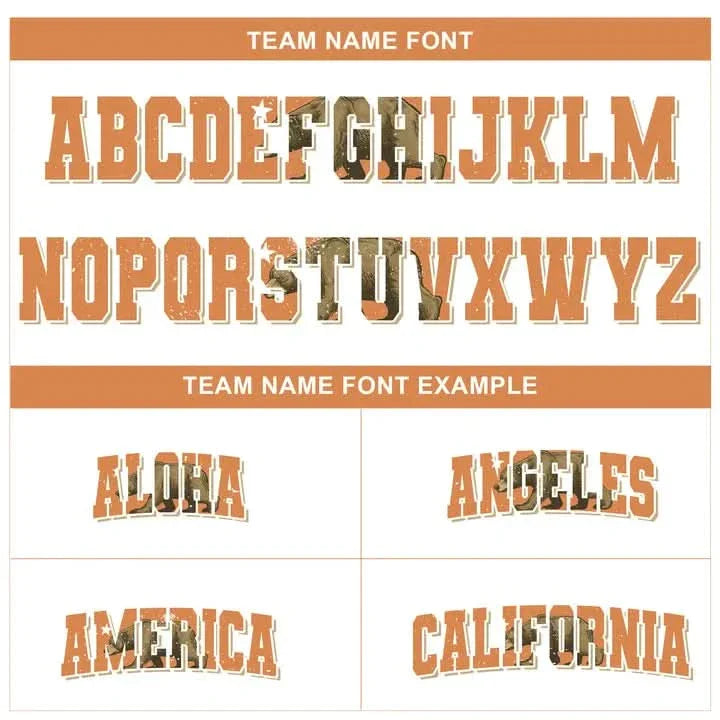CUSTOM WHITE ALTERNATE ORANGE CALIFORNIA MAP BASEBALL JERSEY - EMBROIDERED-Cuztomshoes