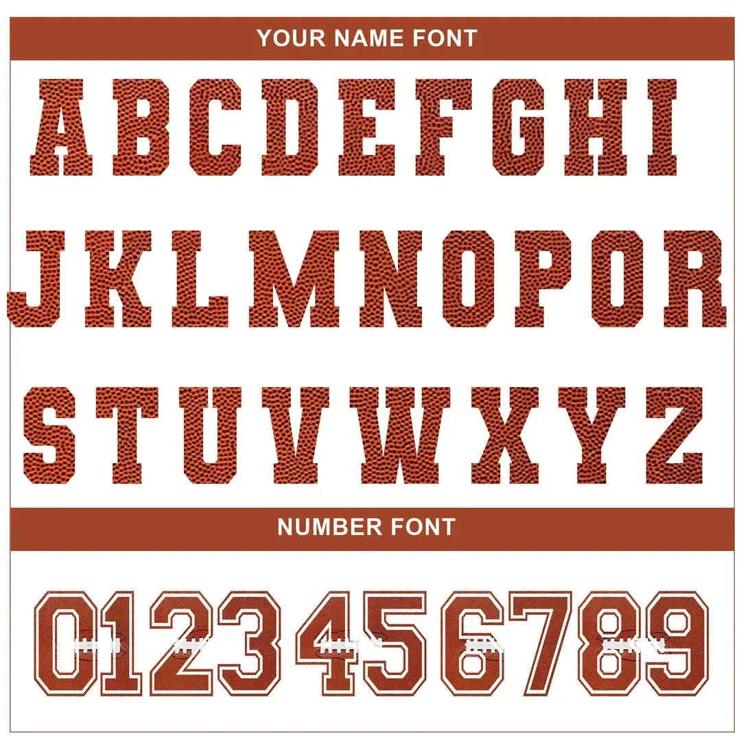 CUSTOM WHITE FOOTBALL BASEBALL JERSEY - EMBROIDERED-Cuztomshoes