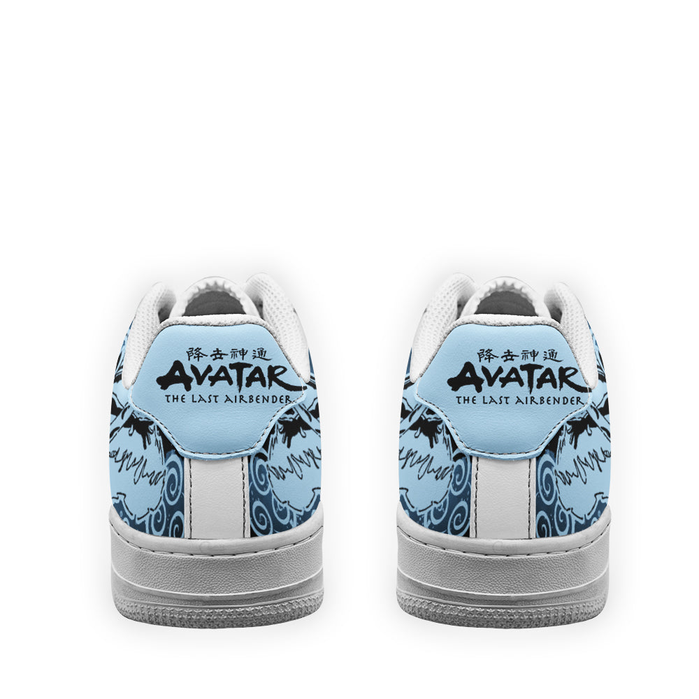 Aang Avatar The Last Airbender Air Sneakers Custom Shoes- Cuztomshoes