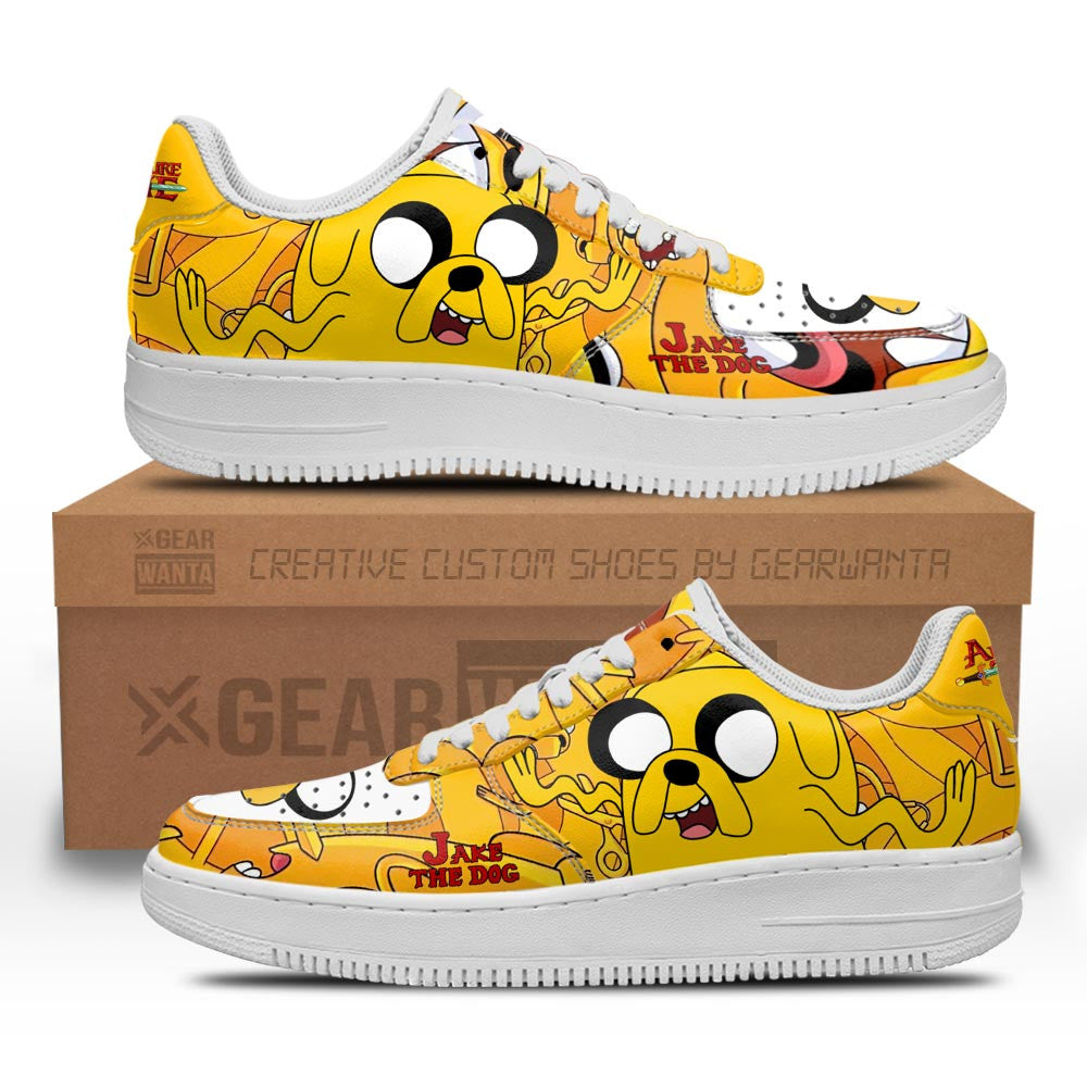 Adventure Time Jake The Dog Rogers Air Sneakers- Cuztomshoes