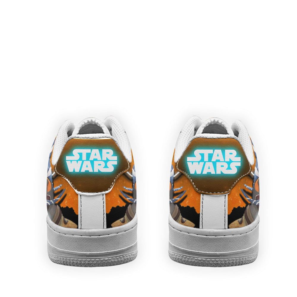 Ahsoka Tano Air Sneakers Custom Star Wars Shoes- Cuztomshoes