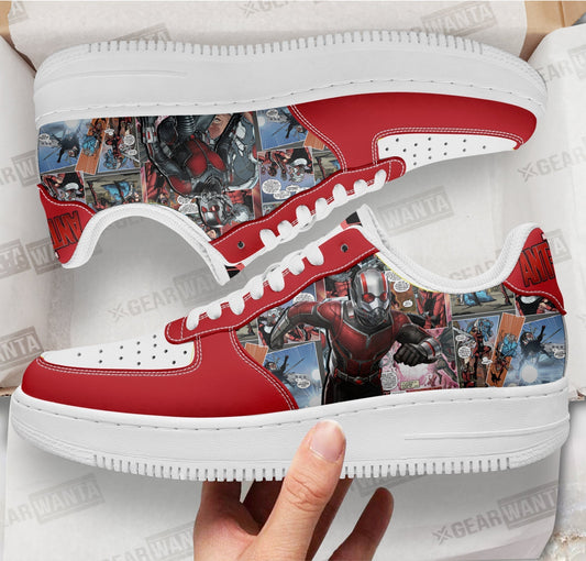 Ant-Man Air Sneakers Custom Superhero Comic Shoes- Cuztomshoes