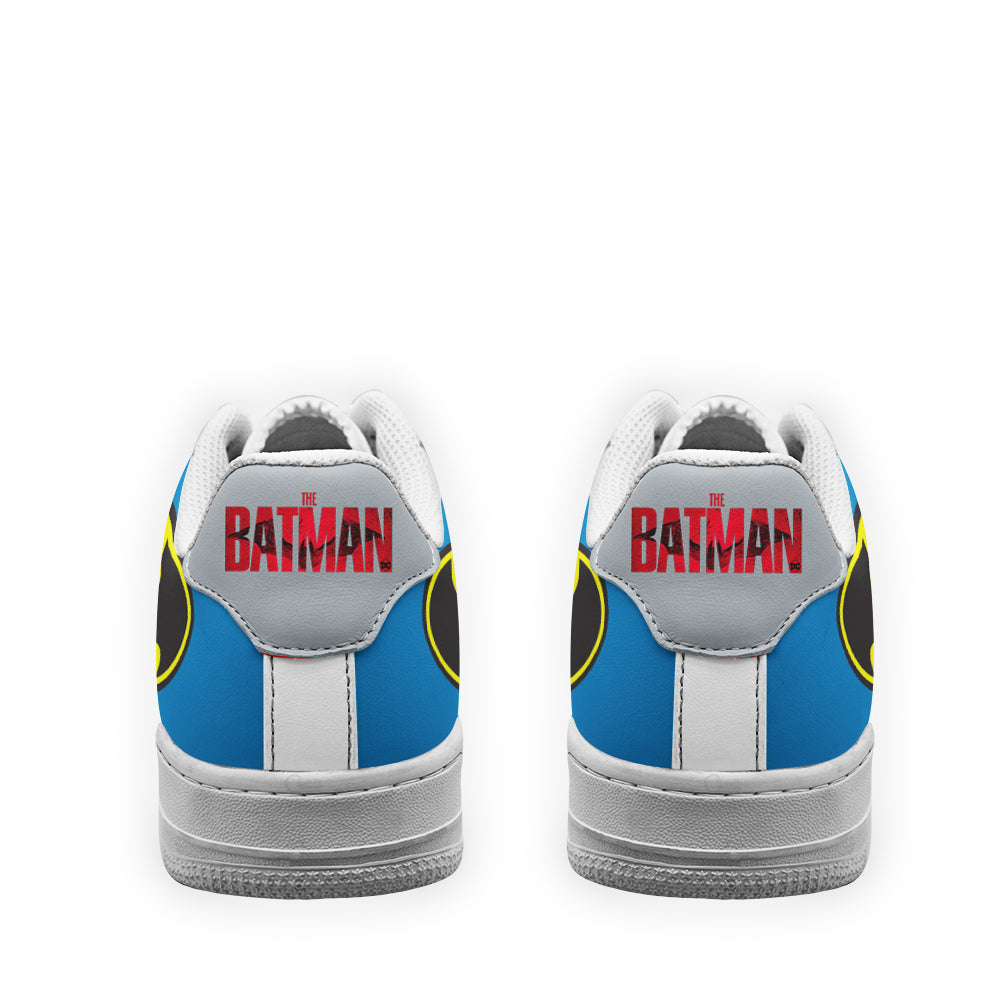 Batman Super Hero Custom Air Sneakers QD22- Cuztomshoes