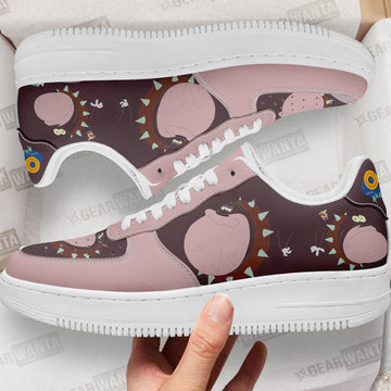 Bob Air Sneakers Custom Oggy and the Cockroaches Cartoon Shoes- Cuztomshoes