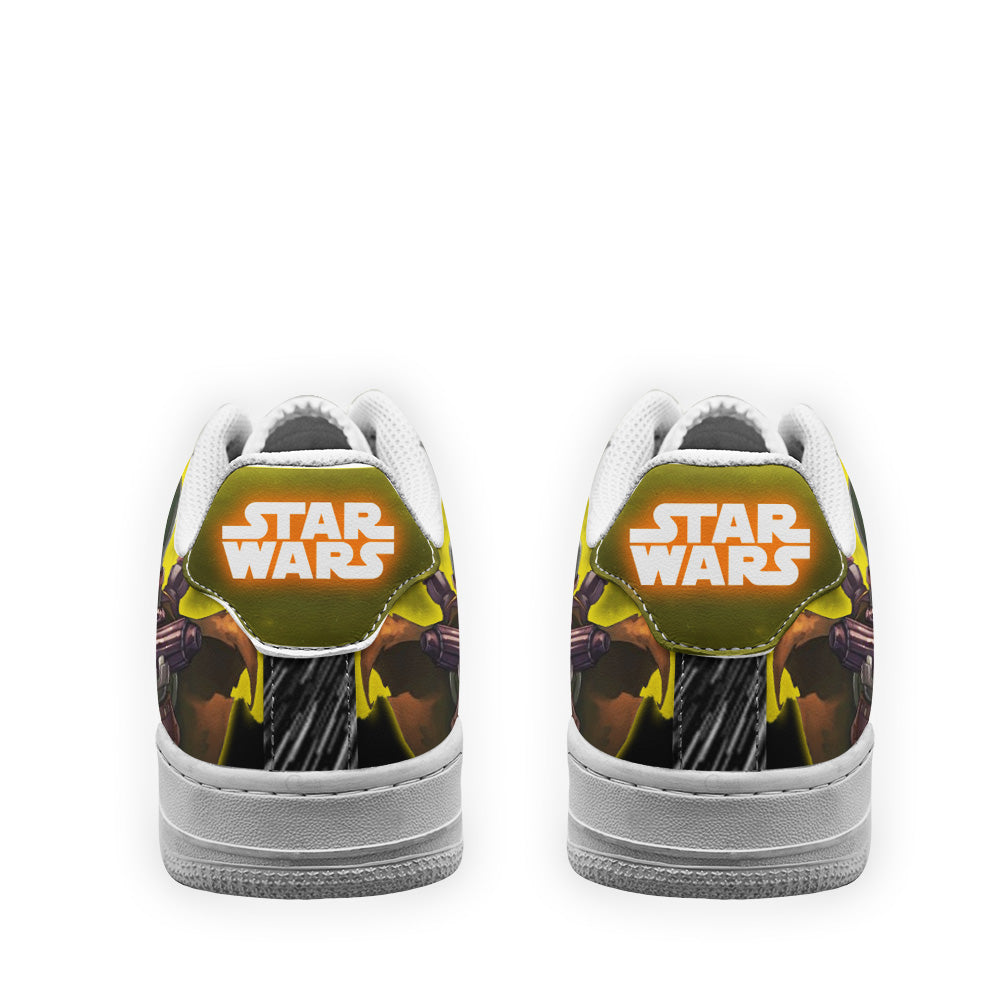 Boba Fett Air Sneakers Custom Star Wars Shoes- Cuztomshoes