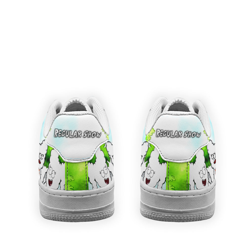 CJ Cloud-humanoid Air Sneakers Custom Regular Show Shoes- Cuztomshoes