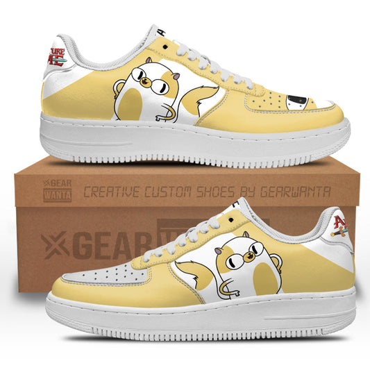 Cake the Cat Air Sneakers Custom Adventure Time Shoes- Cuztomshoes