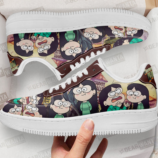 Candy Chiu Air Sneakers Custom Gravity Falls Cartoon Shoes- Cuztomshoes