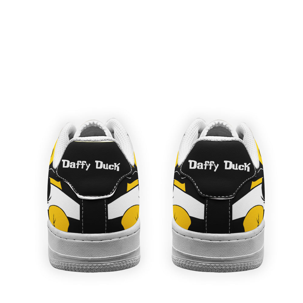 Daffy Duck Custom Cartoon Air Sneakers LT13- Cuztomshoes