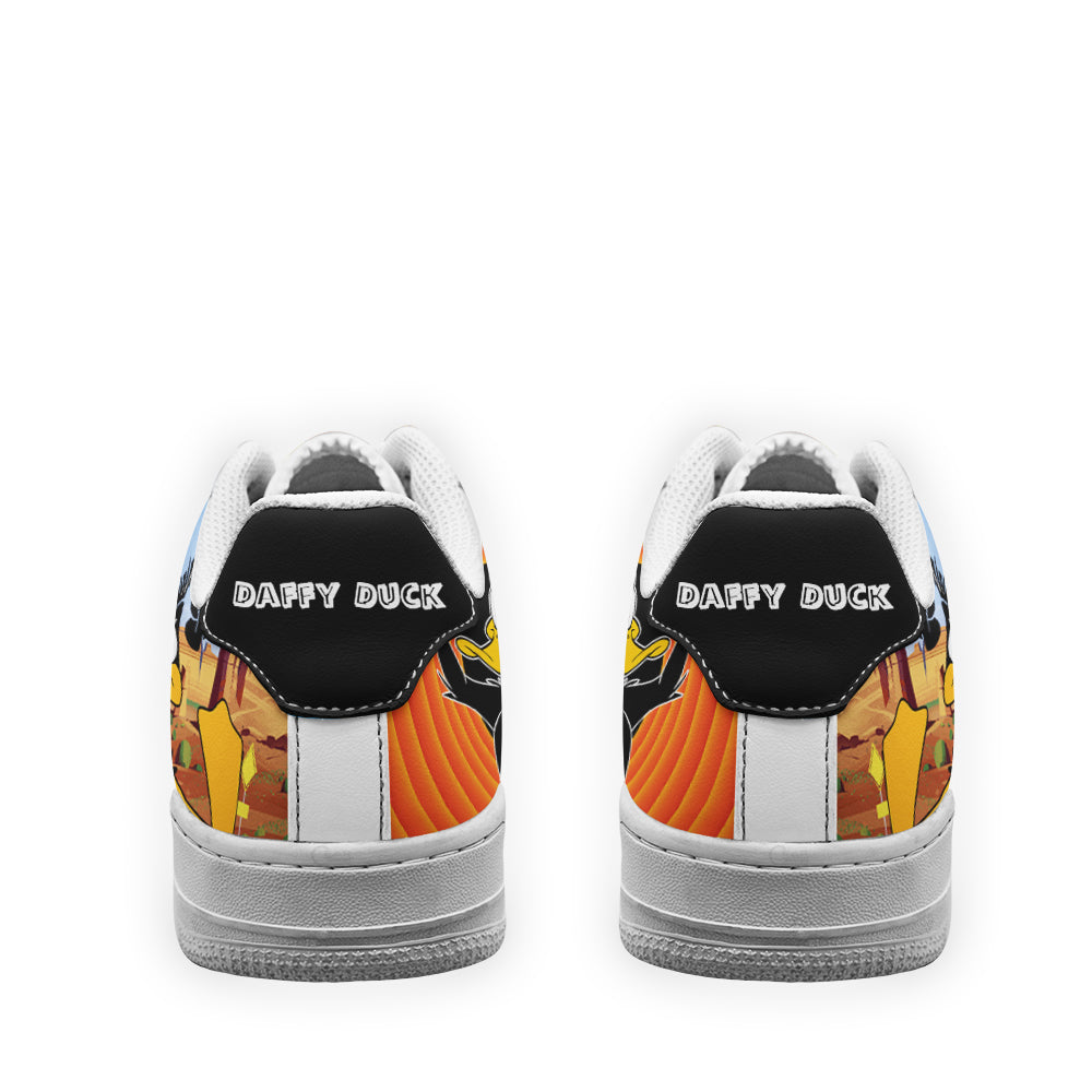 Daffy Duck Looney Tunes Custom Air Sneakers QD14- Cuztomshoes