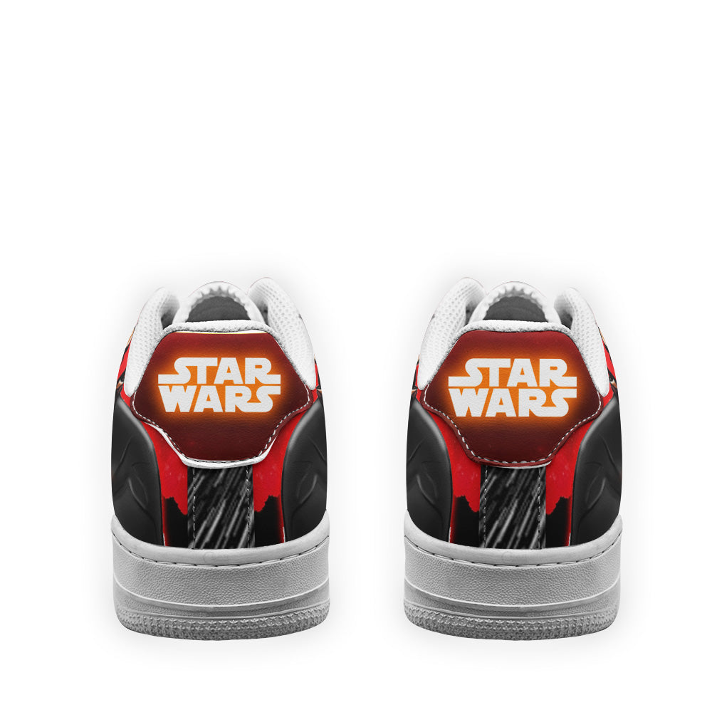 Darth Maul Air Sneakers Custom Star Wars Shoes- Cuztomshoes