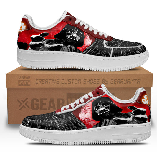 Darth Varder Air Sneakers Custom Star Wars Shoes- Cuztomshoes