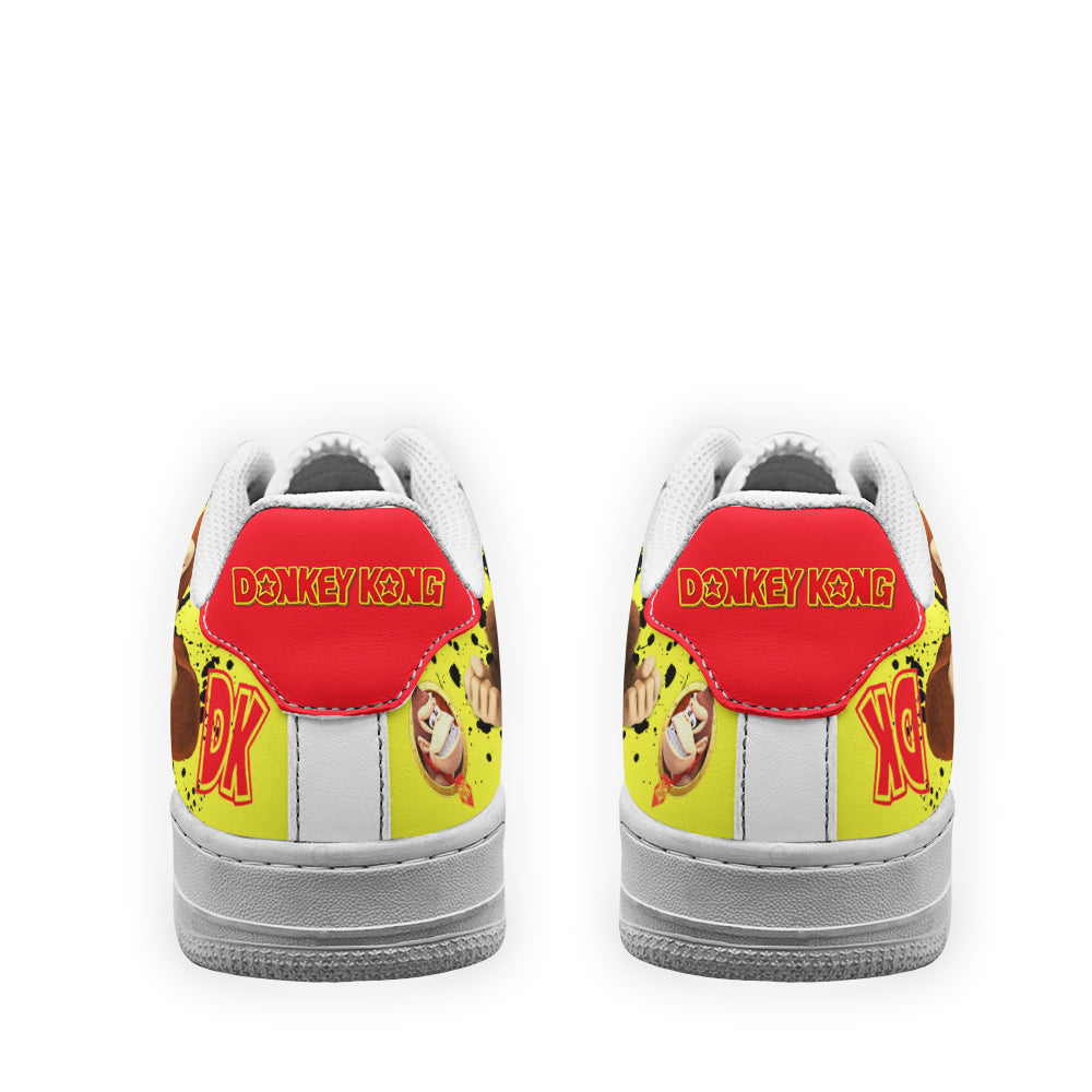 Donkey Kong Air Sneakers Custom For Gamer Shoes- Cuztomshoes