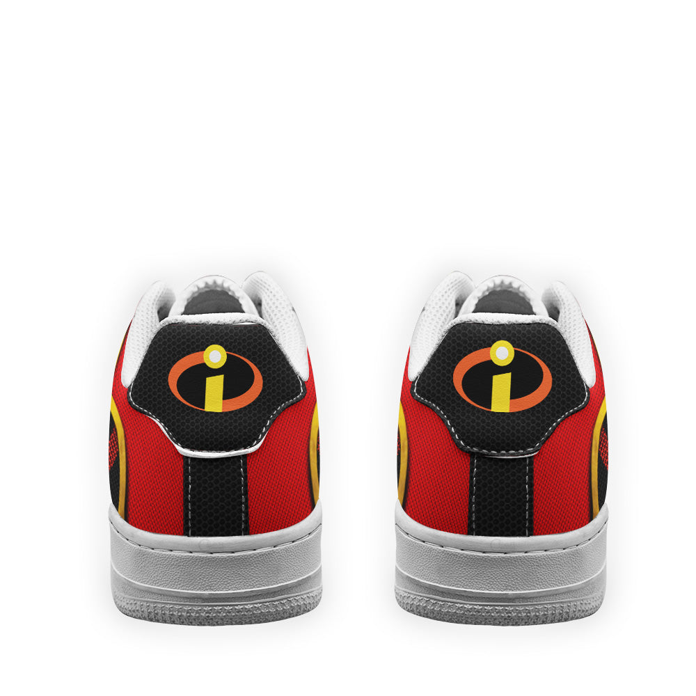 Edna Mode Air Sneakers Custom Incredible Family Cartoon Shoes- Cuztomshoes