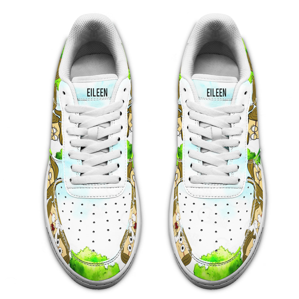 Eileen Roberts Air Sneakers Custom Regular Show Shoes- Cuztomshoes