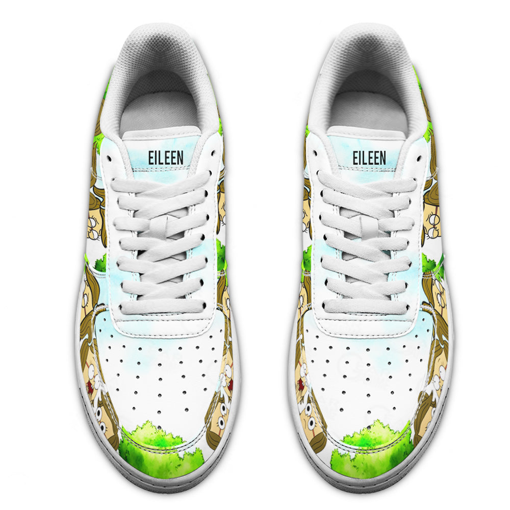 Eileen Roberts Air Sneakers Custom Regular Show Shoes- Cuztomshoes