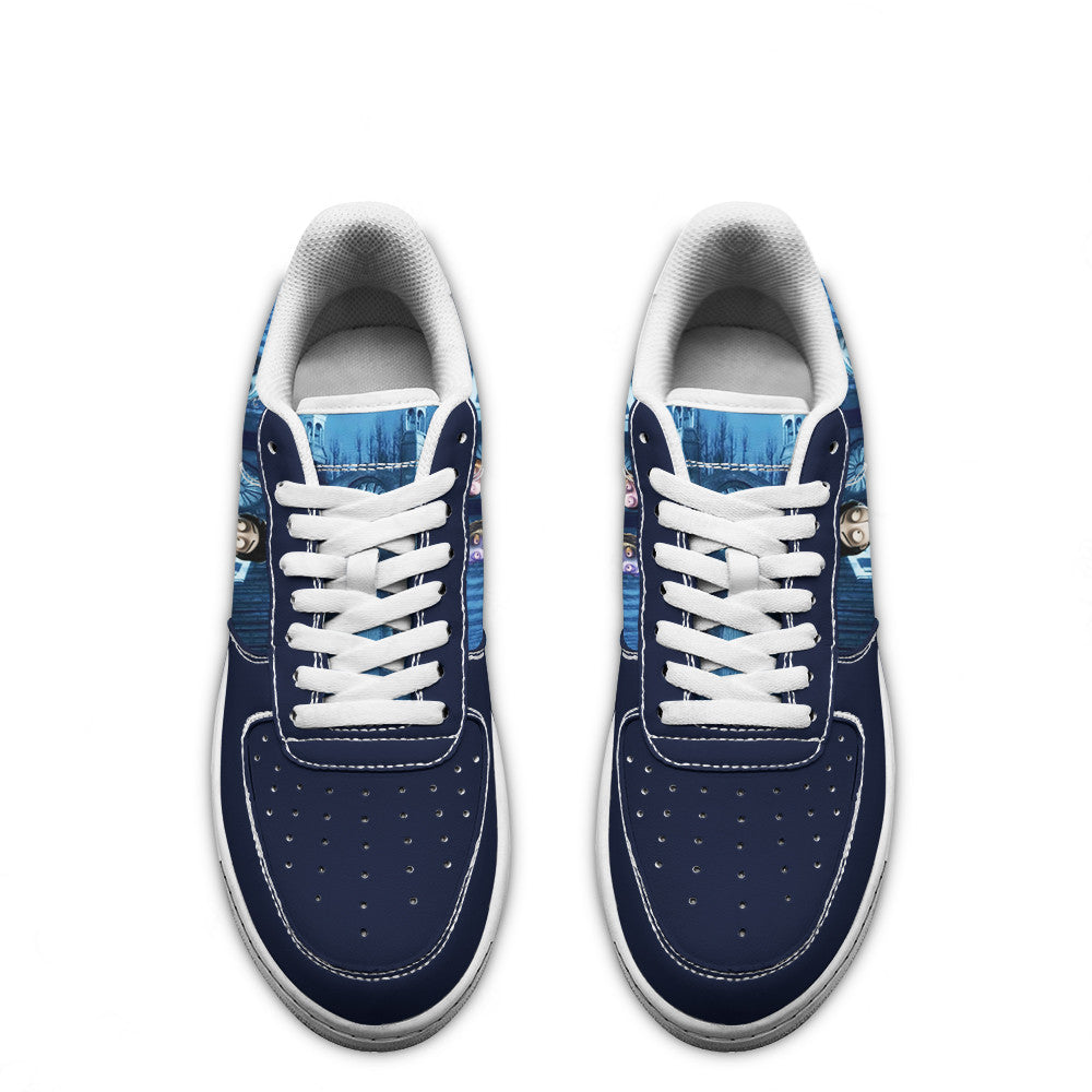 Emily and Victor Van Dort The Corpse Bride Custom Air Sneakers QD24- Cuztomshoes