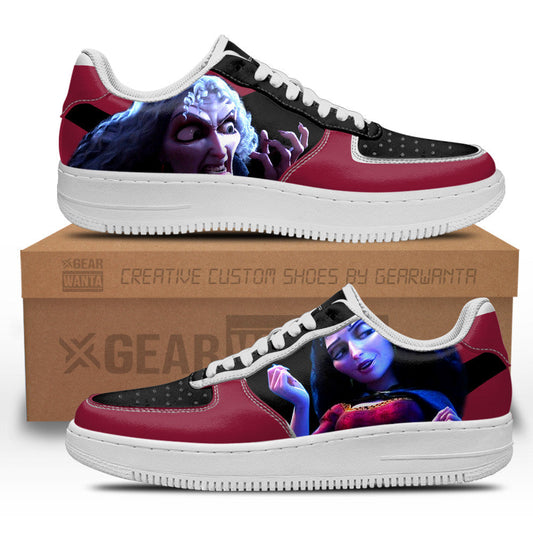 Evil Queen Snow White Custom Air Sneakers LT06- Cuztomshoes