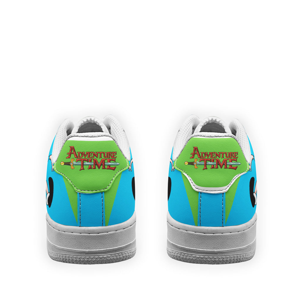 Finn The Human Air Sneakers Custom Adventure Time Shoes- Cuztomshoes