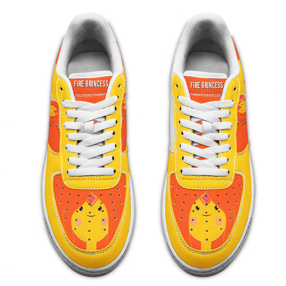 Flame Princess Phoebe Air Sneakers Custom Adventure Time Shoes- Cuztomshoes