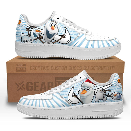 Frozen Olaf Air Sneakers Custom- Cuztomshoes