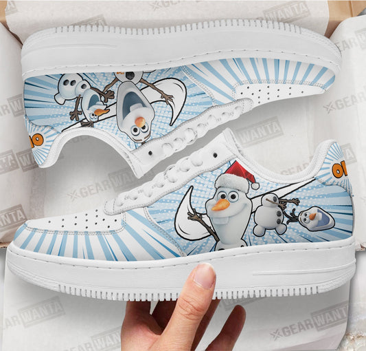 Frozen Olaf Air Sneakers Custom- Cuztomshoes