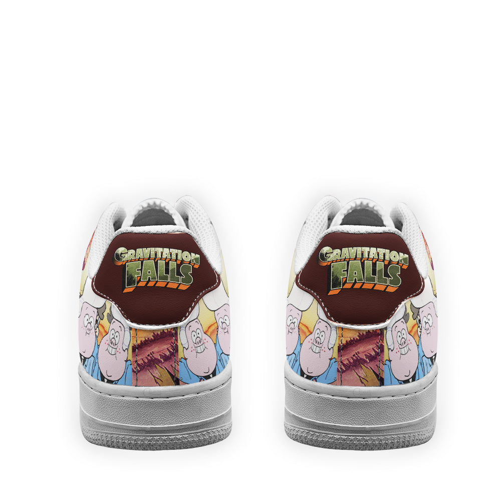 Gideon Gleeful Gravity Falls Air Sneakers Custom Cartoon Shoes- Cuztomshoes