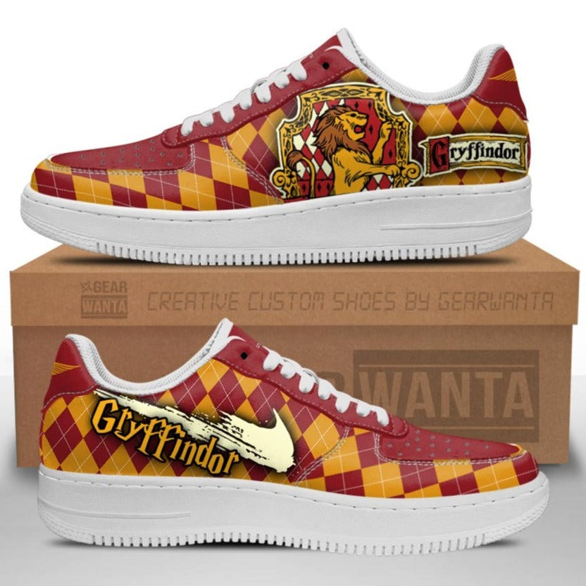 Gryffindor Air Sneakers Custom Harry Potter Shoes For Fans- Cuztomshoes