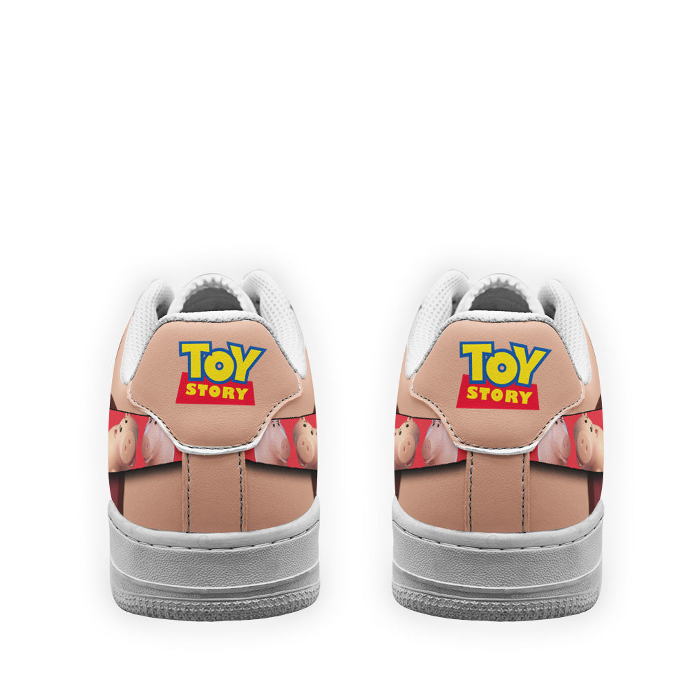 Hamm Piggy Toy Story Air Sneakers Custom Cartoon Shoes- Cuztomshoes