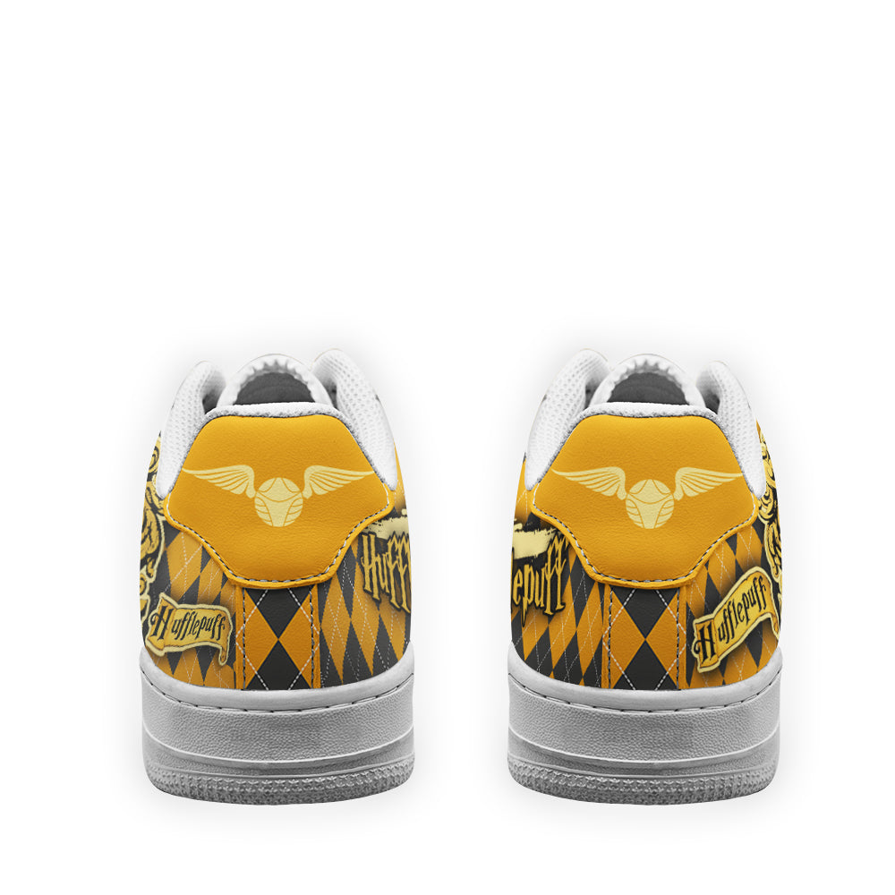 Hufflepuff Air Sneakers Custom Harry Potter Shoes For Fans- Cuztomshoes