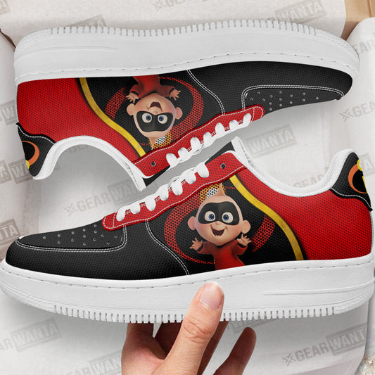 Jack-Jack Parr Air Sneakers Custom Incredible Family Cartoon Shoes- Cuztomshoes