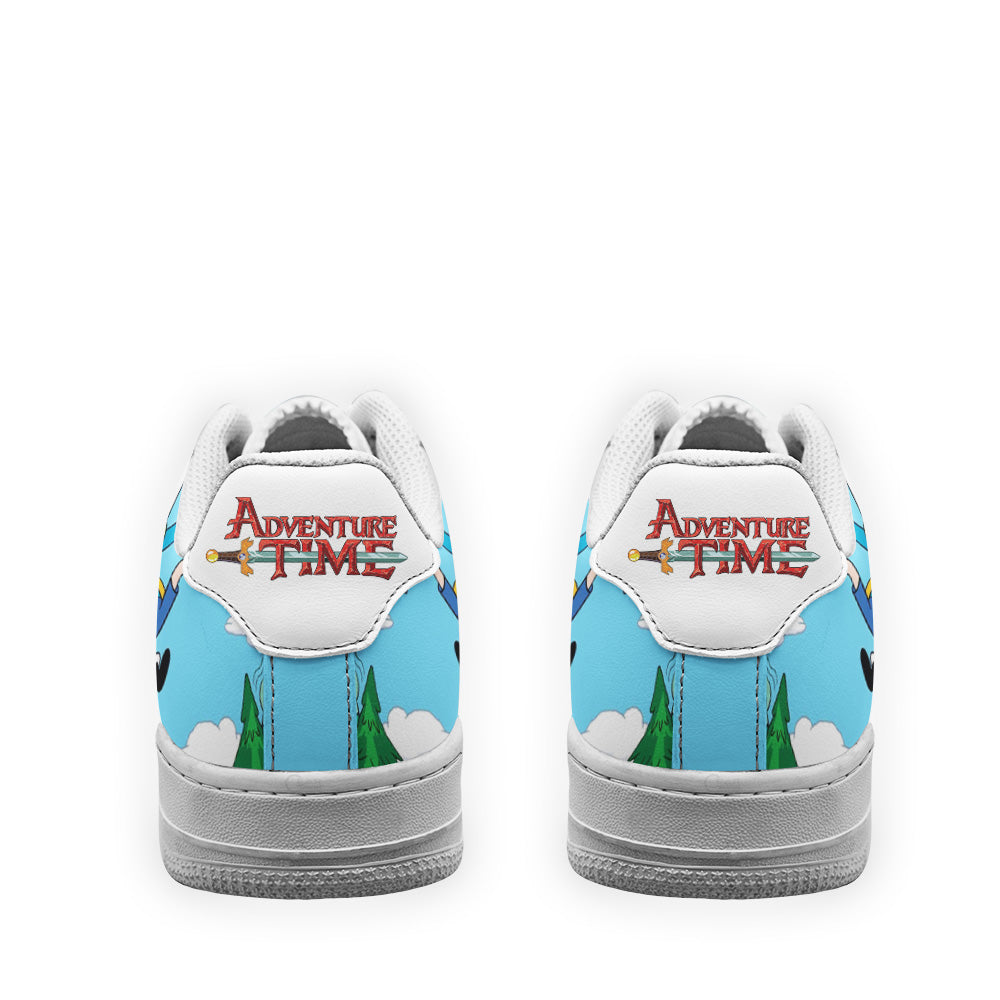 Jake and Finn Air Sneakers Custom Adventure Time Shoes- Cuztomshoes