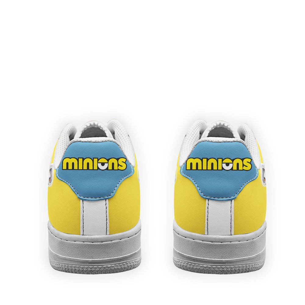 Kevin Despicable Me Custom Air Sneakers QD06- Cuztomshoes