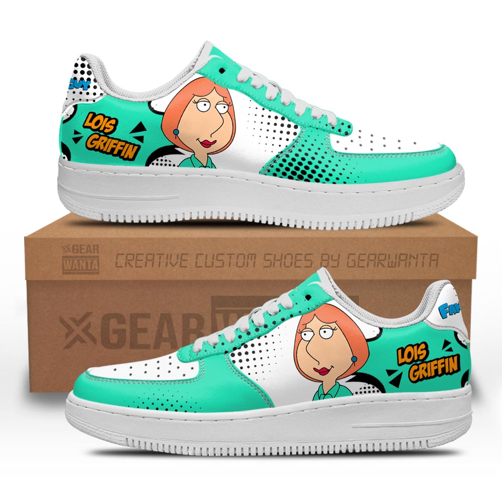 Lois Griffin Family Guy Air Sneakers Custom Cartoon Shoes- Cuztomshoes