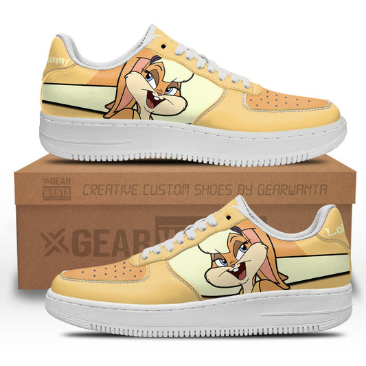 Lola Bunny Custom Cartoon Air Sneakers LT13- Cuztomshoes