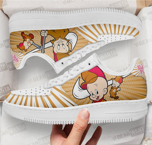 Looney Tunes Elmer Air Sneakers Custom- Cuztomshoes