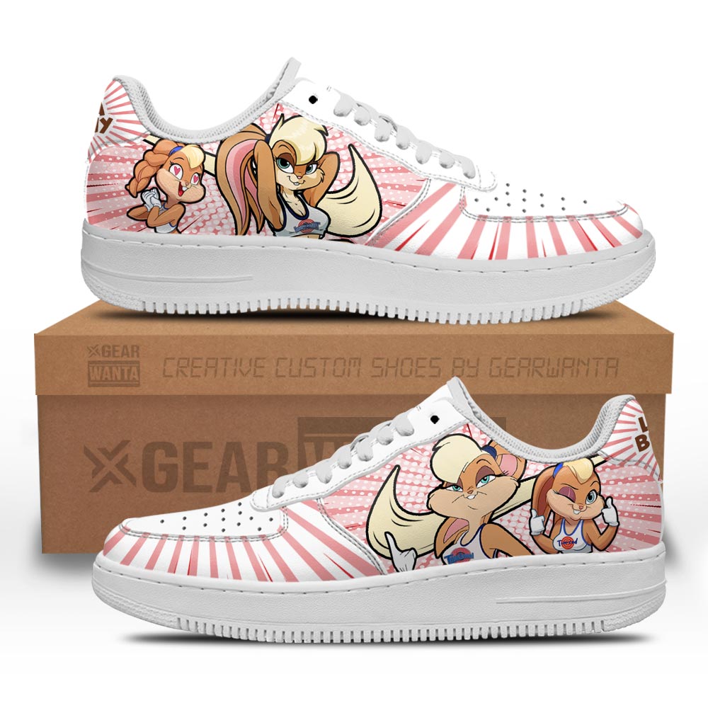 Looney Tunes Lola Bunny Air Sneakers Custom- Cuztomshoes