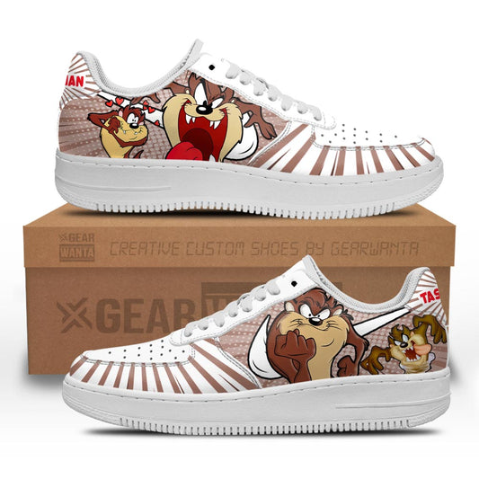 Looney Tunes Lola Tasmanian Air Sneakers Custom- Cuztomshoes