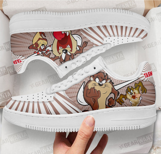 Looney Tunes Lola Tasmanian Air Sneakers Custom- Cuztomshoes