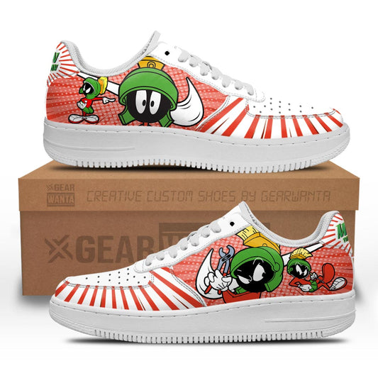 Looney Tunes Marvin Air Sneakers Custom- Cuztomshoes