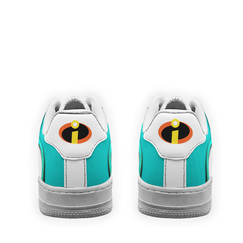 Lucius Best Air Sneakers Custom Incredible Family Cartoon Shoes- Cuztomshoes