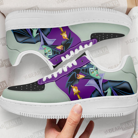 Maleficent Custom Air Sneakers LT06- Cuztomshoes