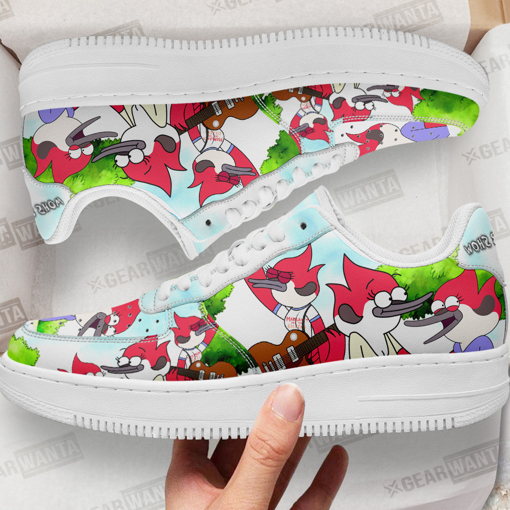 Margaret Smith Air Sneakers Custom Regular Show Shoes- Cuztomshoes