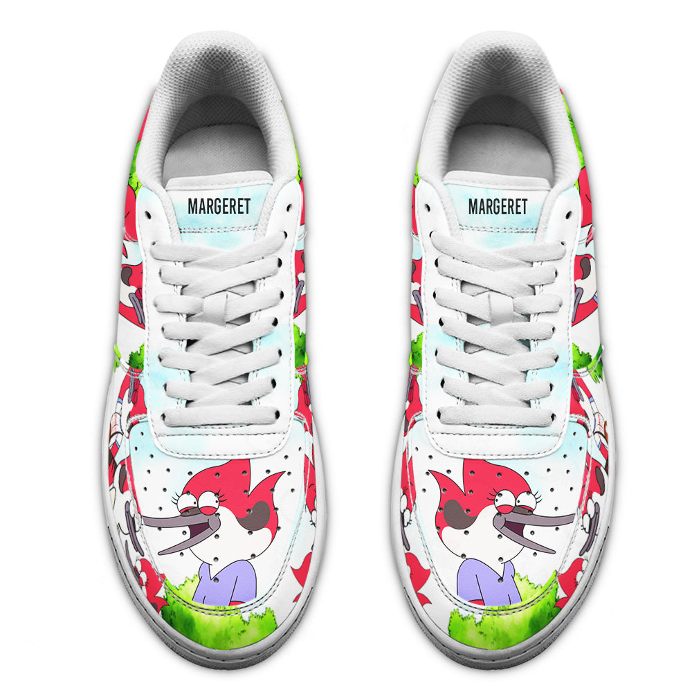 Margaret Smith Air Sneakers Custom Regular Show Shoes- Cuztomshoes